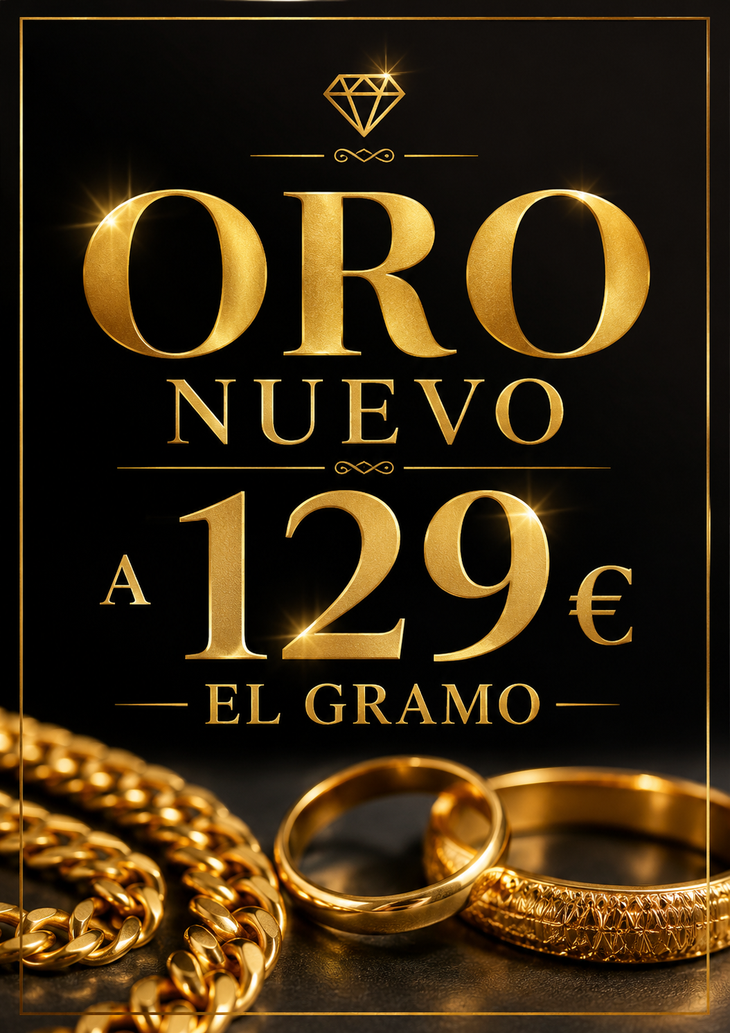 Oro nuevo · 129 €/g
