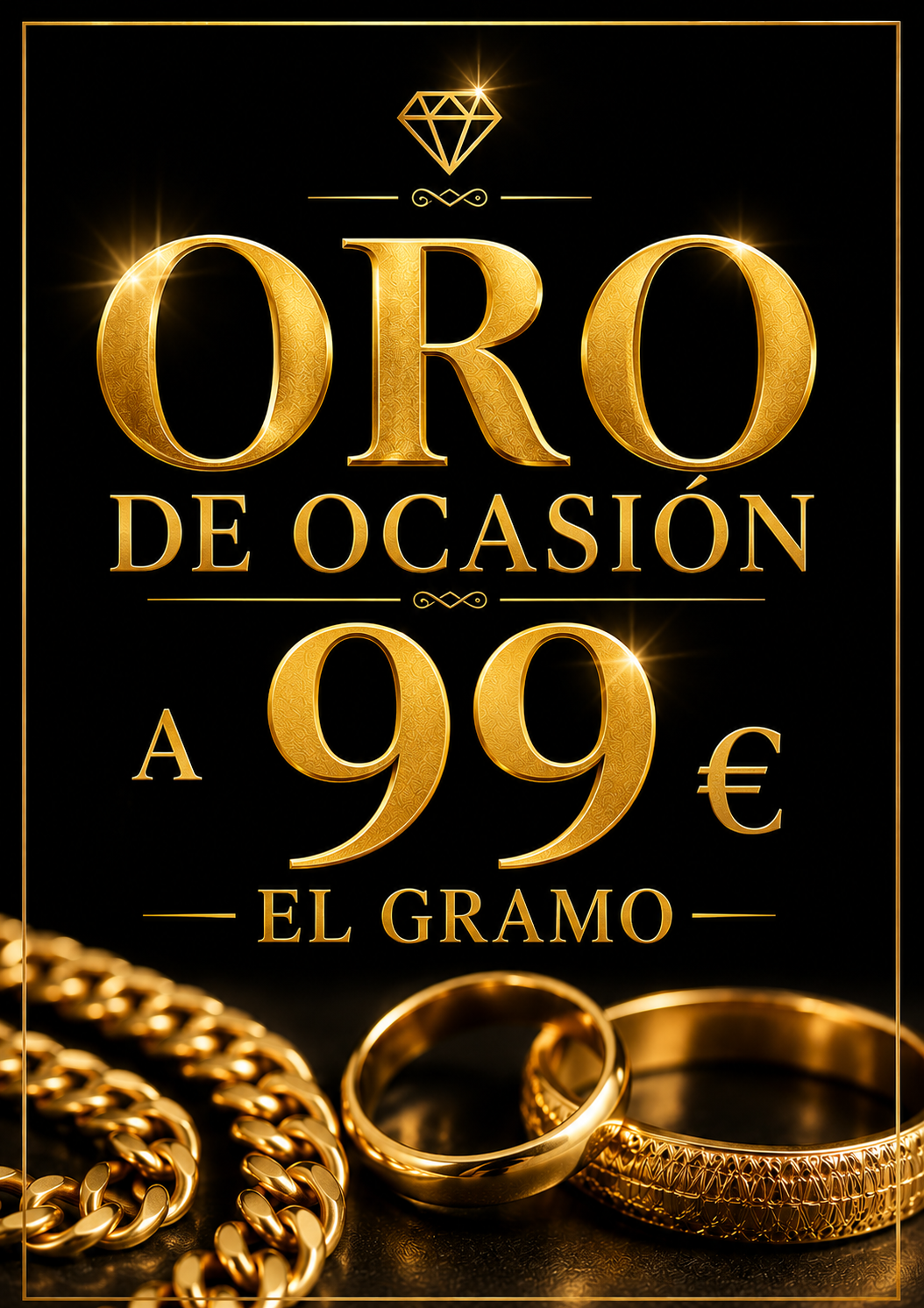 Oro de ocasión · 99 €/g